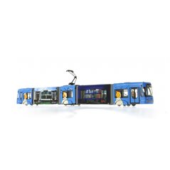 Tim und Struppi Comicfigur: Modell-Straßenbahn Belgische Tram STIB T3000, 1/87, 37cm (Moulinsart 29666)