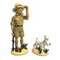 Tintin Figurine: Collectible Tintin and Snowy in the Congo (Moulinsart 4652)