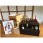 Tintin Figurine Set: Box with 13 figurines of Tintin's Imaginary Museum  (Moulinsart 46530)