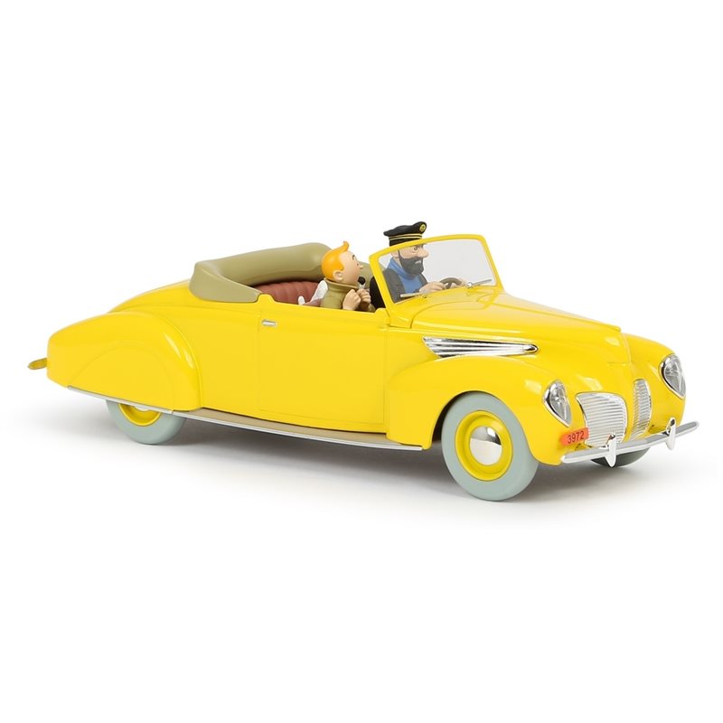 Tintin Transport Model car: Haddocks Lincoln Zephyr Nº02 1/24 (Moulinsart)