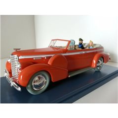 Tim und Struppi Automodell: New Delhi Taxi Cadillac V8 Nº03 1/24  (Moulinsart 29903)