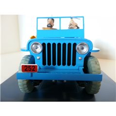 Tim und Struppi Automodell: Willys Jeep CJ2A Nº04 1/24 (Moulinsart 29904)