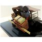 Tintin Transport Model car: the Black Ford T Tintin in the Congo Nº05 1/24 (Moulinsart)