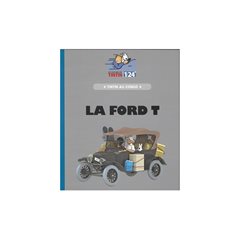 Tintin Transport Model car: the Black Ford T Tintin in the Congo Nº05 1/24 (Moulinsart)