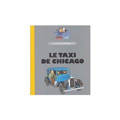 Tintin Transport Model car: the Chicago Taxi Checker 1929 Nº07 1/24 (Moulinsart)