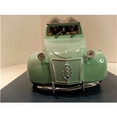 Tim und Struppi Automodell: Schulzes Citroën 2CV Nº08 1/24 (Moulinsart 29908)