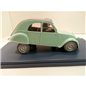Tintin Transport Model car: the Thomson and Thompson Citroën 2CV Nº08 1/24 (Moulinsart)