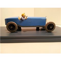 Tim und Struppi Automodell: Rennwagen Amilcar der Soviets Nº09 1/24 (Moulinsart 29909)