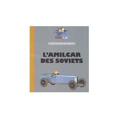Tim und Struppi Automodell: Rennwagen Amilcar der Soviets Nº09 1/24 (Moulinsart 29909)