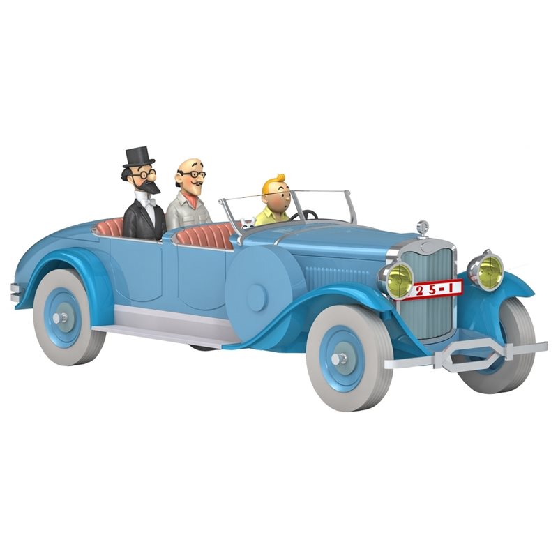 Tintin Transport Model car: the Doctor Finney Lincoln Torpedo Nº10 1/24 (Moulinsart)