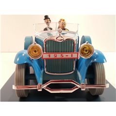 Tintin Transport Model car: the Doctor Finney Lincoln Torpedo Nº10 1/24 (Moulinsart)