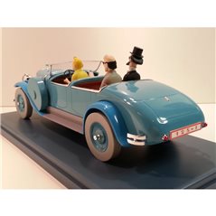 Tintin Transport Model car: the Doctor Finney Lincoln Torpedo Nº10 1/24 (Moulinsart)