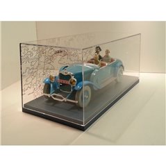 Tintin Transport Model car: the Doctor Finney Lincoln Torpedo Nº10 1/24 (Moulinsart)