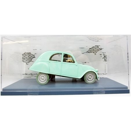 Tim und Struppi Automodell: Unfallwagen Citroën 2CV Nº11 1/24 (Moulinsart 29911)