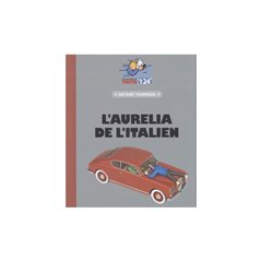 Tim und Struppi Automodell: Haddock auf der Motorhaube des Lancia Aurelia Nº14 1/24 (Moulinsart 29914)