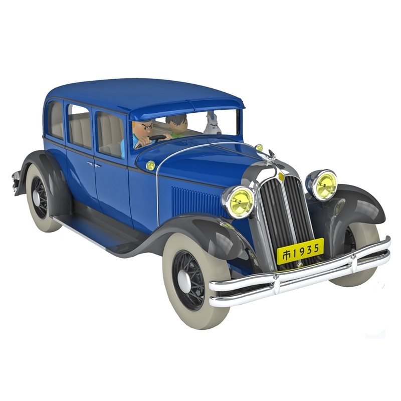 Tintin Transport Model car: the Limousine to Nanking Nº15 1/24 (Moulinsart 29915)