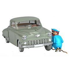 Tintin Transport Model car: the Studebaker from the Simoun garage Nº17 1/24 (Moulinsart 29917)