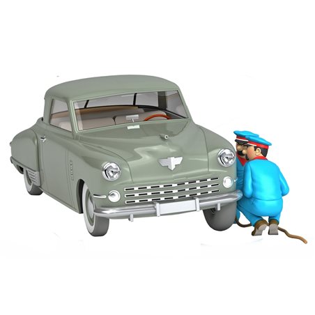 Tintin Transport Model car: the Studebaker from the Simoun garage Nº17 1/24 (Moulinsart 29917)
