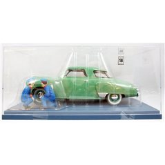 Tintin Transport Model car: the Studebaker from the Simoun garage Nº17 1/24 (Moulinsart 29917)