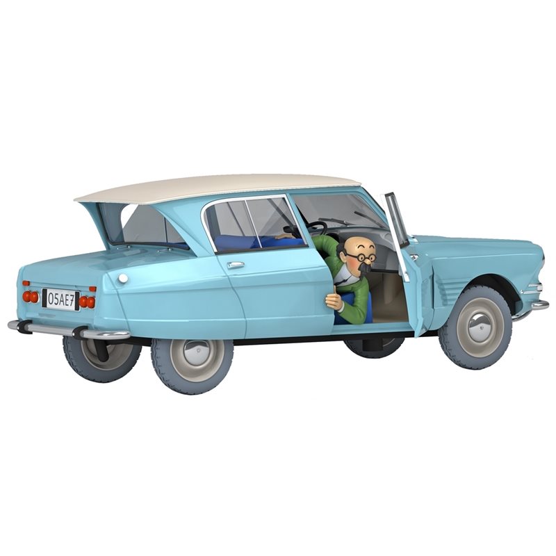 Tintin Transport Model car: the Citroën Ami 6 of the Doctor Nº18 1/24 (Moulinsart 29918)