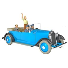 Tintin Transport Model car: the Chrysler Limousine Nº19 1/24 (Moulinsart 29919)