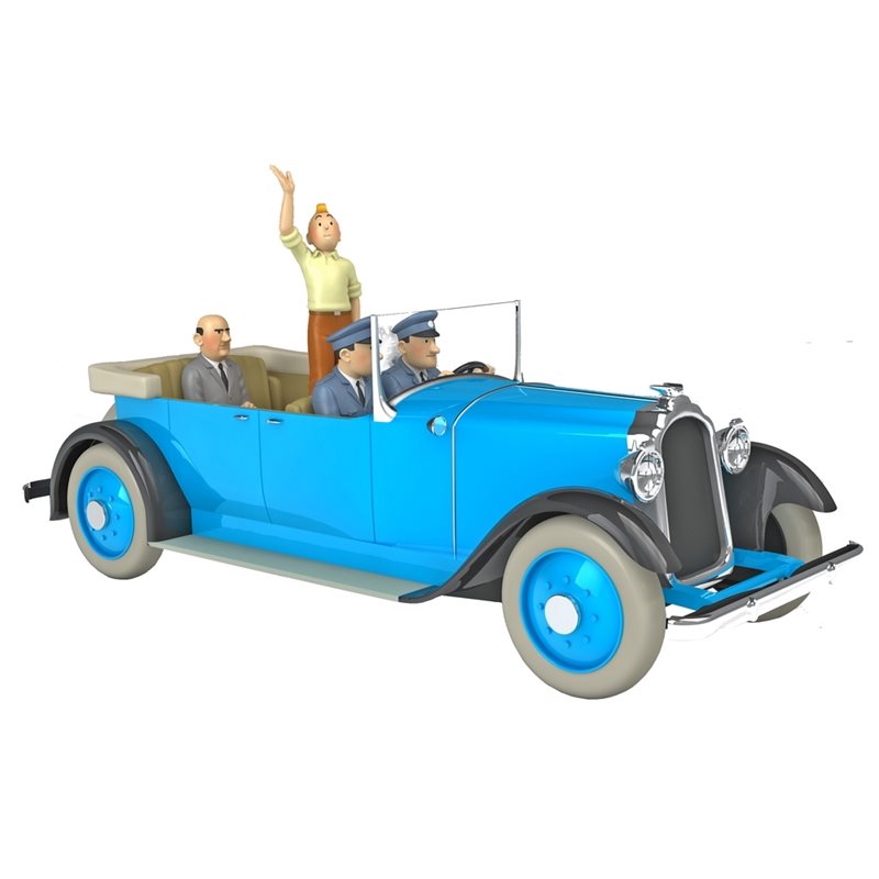 Tintin Transport Model car: the Chrysler Limousine Nº19 1/24 (Moulinsart 29919)