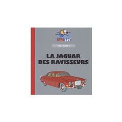 Tintin Transport Model car: the kidnapper's Jaguar MKX Nº20 1/24 (Moulinsart 29920)