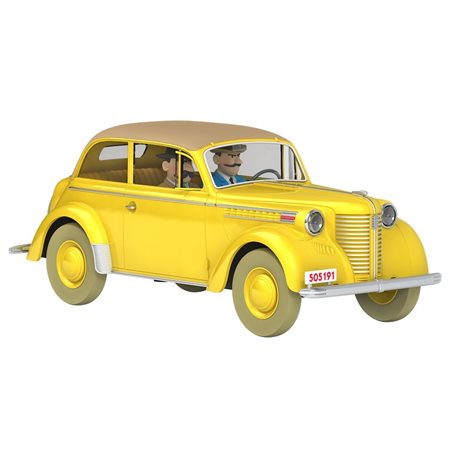 Tintin Transport Model car: the Olympia of the Syldavian spies Nº21 1/24 (Moulinsart 29921)