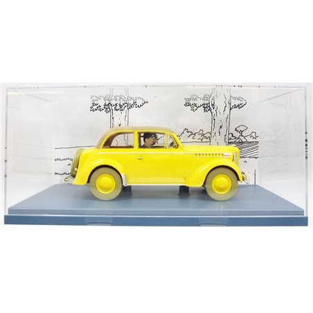 Tintin Transport Model car: the Olympia of the Syldavian spies Nº21 1/24 (Moulinsart 29921)