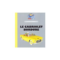Tintin Transport Model car: Convertible Borduria Nº24 1/24 (Moulinsart 29924)
