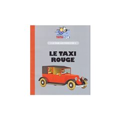 Tintin Transport Model car: The red Taxi Nº25 1/24 (Moulinsart 29925)