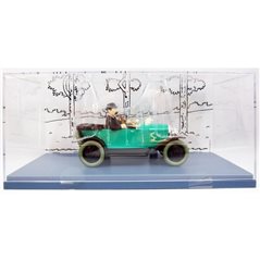 Tintin Transport Model car: The Thomson and Thompson Citroën 5CV Nº27 1/24 (Moulinsart 29927)