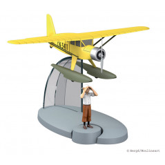 Seaplane with Tintin
