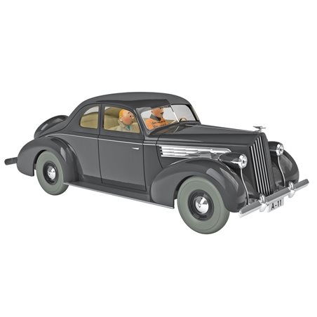 Tintin Transport Model car: The Packard of Muskar XII Nº28 1/24 (Moulinsart 29928)