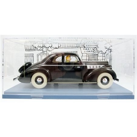 Tintin Transport Model car: The Packard of Muskar XII Nº28 1/24 (Moulinsart 29928)