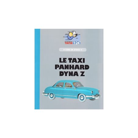 Tintin Transport Model car: The Panhard Dyna Z taxi  Nº30 1/24 (Moulinsart 29930)