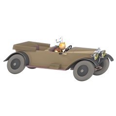 Tintin Transport Model car: Tintins Mercedes Nº31 1/24 (Moulinsart 29931)