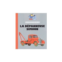 Tintin Transport Model car: The Simoun tow truck Nº33 1/24 (Moulinsart 29933)