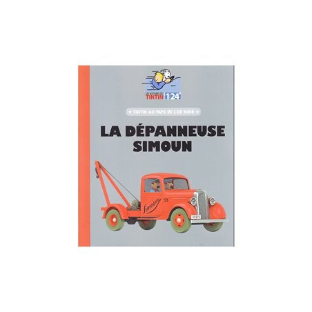 Tintin Transport Model car: The Simoun tow truck Nº33 1/24 (Moulinsart 29933)