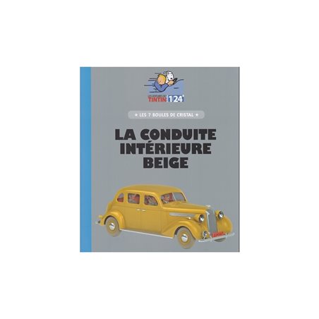 Tintin Transport Model car: The Buick beige Nº36 1/24 (Moulinsart 29936)