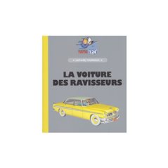 Tintin Transport Model car: The Yellow Chrysler Nº39 1/24 (Moulinsart 29939)