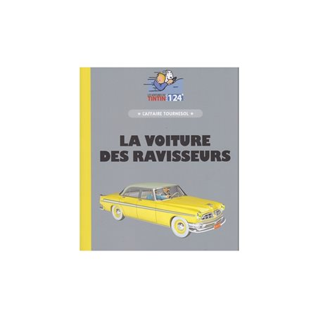 Tintin Transport Model car: The Yellow Chrysler Nº39 1/24 (Moulinsart 29939)