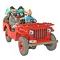 Tintin Transport Model car: The desert Jeep Willys MB 1943 Nº47 1/24 (Moulinsart 29947)