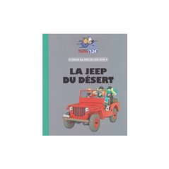 Tintin Transport Model car: The desert Jeep Willys MB 1943 Nº47 1/24 (Moulinsart 29947)