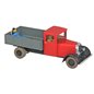 Tim und Struppi Automodell: Roter Truck aus blauer Lotus Nº49 1/24 (Moulinsart 29949)