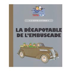 Tintin Transport Model car: the brown Ford V8 Nº50 1/24 (Moulinsart 29950)