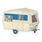 Tintin Transport Model car: the Tourist caravan in the Black Island Nº51 1/24 (Moulinsart 29951)