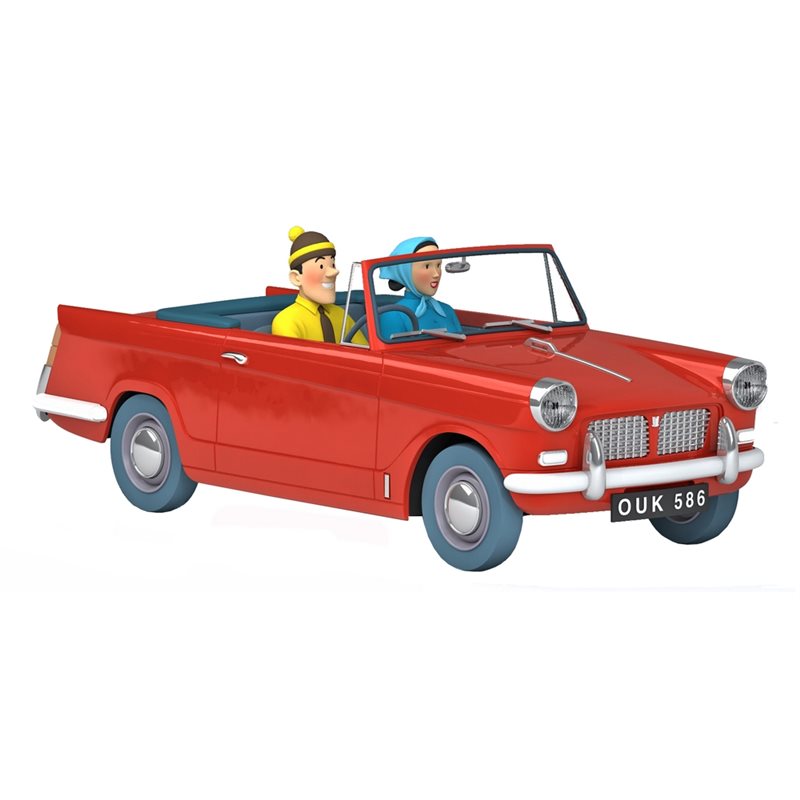 Tim und Struppi Automodell: Triumph Herald 1200 Nº52 1/24 (Moulinsart 29952)