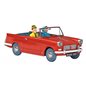 Tintin Transport Model car: the Triumph Herald 1200 Black Island Nº52 1/24 (Moulinsart 29952)