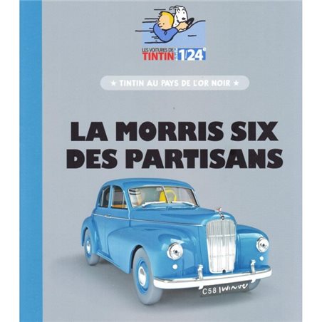Tintin Transport Model car: the Morris Six of supporters Nº53 1/24 (Moulinsart 29953)